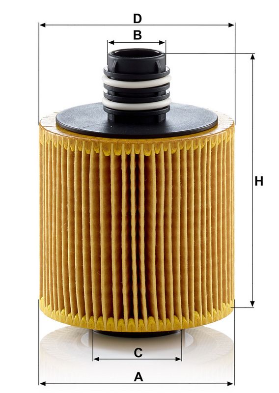 filtr olejový FIAT, OPEL, SUZUKI HU8006Z