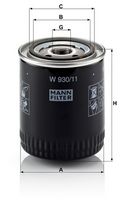 filtr olejový FORD W930/11