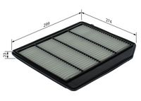 filtr vzduchu SUZUKI F026400710