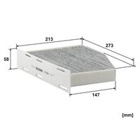 filtr topení VW s aktivním uhlím K1111A