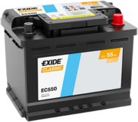 autobaterie 12V / 55Ah, 460A, 242x175x190 EC550