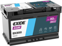 autobaterie 12V / 80Ah EK800