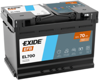 autobaterie 12V / 70Ah, 760A, 278x175x190 EL700