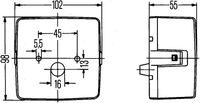 světlo koncové CATERPILLAR, L/P 2SE004623-001