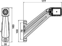 tykadlo LED L EASYCONN ADR 2XS011744-111