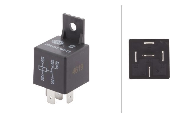 relé spínací 24V 20A 4RA933791-131