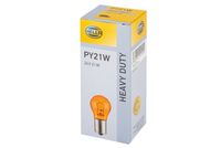 žárovka kulatá baňka oranžová HD Z81 PY21W 21W 24V BAU15S 8GA006841-241