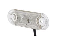 pozička LED červená DuraLED S, 12/24V, kabel 2,5m 2XS959855-441