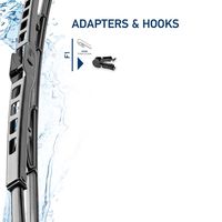 štěrač s tryskou ostřikovače, 600mm (24") SADA 9XW206480-801