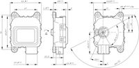motorek ovládání klimatizace IVECO, MAN, SCANIA, VOLVO 0132801141