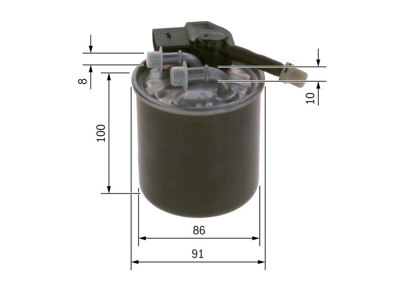 filtr paliva MB C-CLASS, E-CLASS F026402839