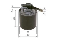 filtr paliva MB C-CLASS, E-CLASS F026402839