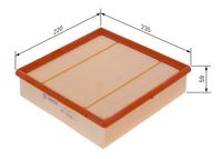 filtr vzduchu MB F026400379