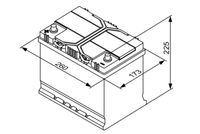 autobaterie 12V / 70Ah, 630A 0092S40270