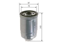 filtr paliva DODGE, CHRYSLER, JEEP F026402848