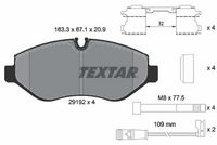 desky brzdové MB Sprinter 06-, VW Crafter 06- přední 2919202