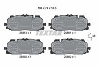 desky brzdové AUDI, VW, pn 2586101