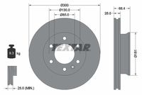 kotouč brzdový MB, VW, pn 93143203