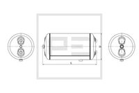 vzduchojem 30L SCANIA 4,P,G,R,T 276x568mm, 2+1 vývody + výpust 126.247-80A