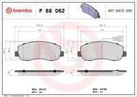 desky brzdové NISSAN, OPEL, RENAULT, pn P68062