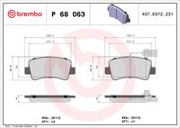 desky brzdové RVI, zn P68063