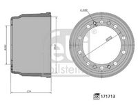 buben brzdový RVI, VOLVO zadní 410x218 171713