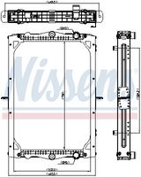 chladič vodní DAF LF Euro 6 606772