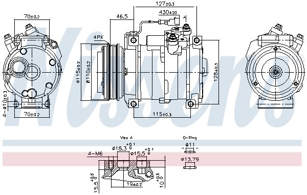 kompresor klimatizace IVECO Daily 891005