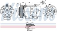 kompresor klimatizace DAF XF106 891073