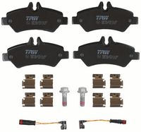 desky brzdové MB Sprinter 06-, VW Crafter 06- zadní GDB1697