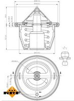 termostat OPEL 725122