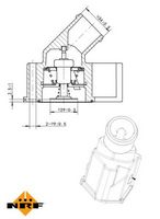 termostat OPEL 725122