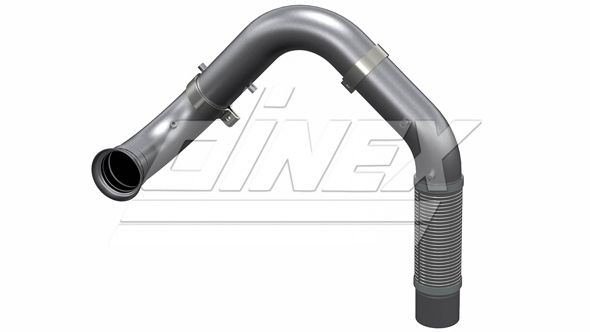 trubka výfuku MB Axor 2 přední, EURO 5 5AA012