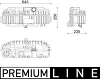 nádrž expanzní MB Actros MP4/MP5 CRT241000P
