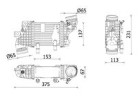 chladič vzduchový VW CI663000P