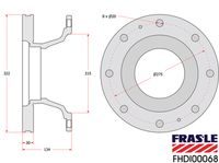 kotouč brzdový IVECO ECar 80E-100E FHDI00068