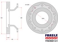 kotouč brzdový KRONE, SMB, GIGANT FOX FHDI00131