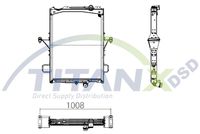chladič vodní VOLVO FM/FMX EURO 6 s rámem RX129011
